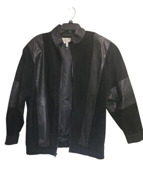 Preowned Vintage Sally B Leather Jacket